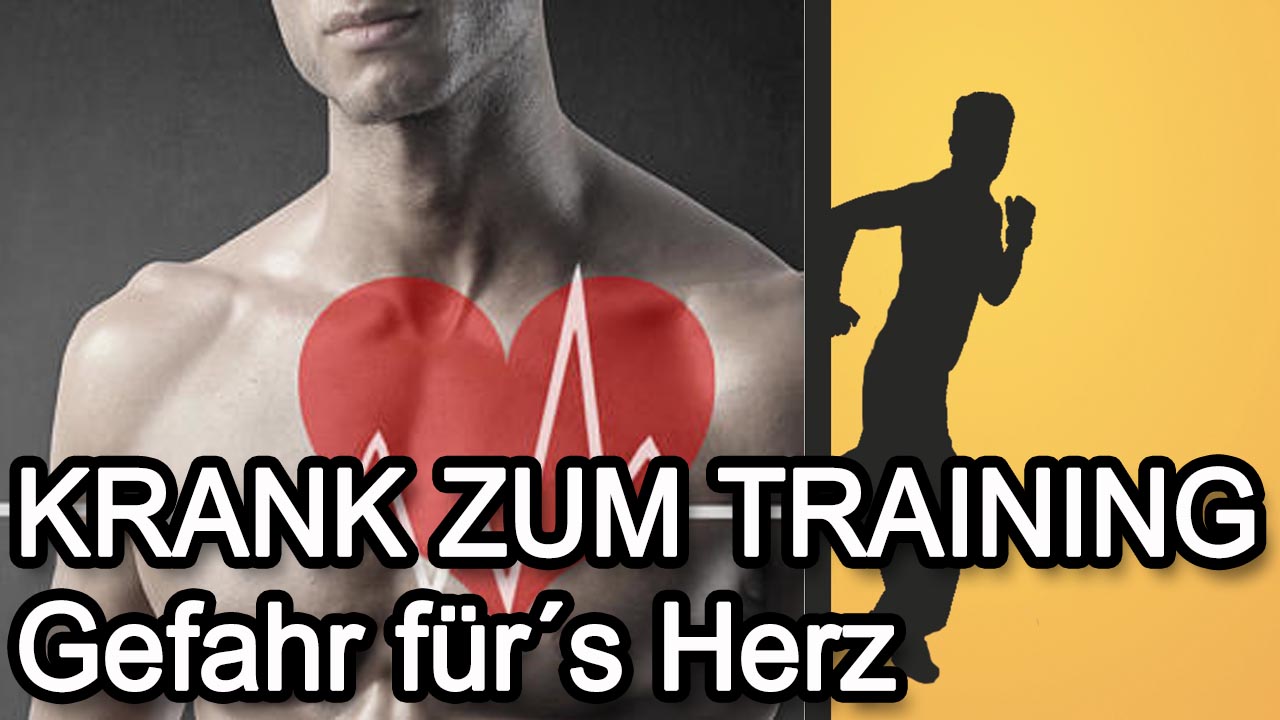 Krank zum Training