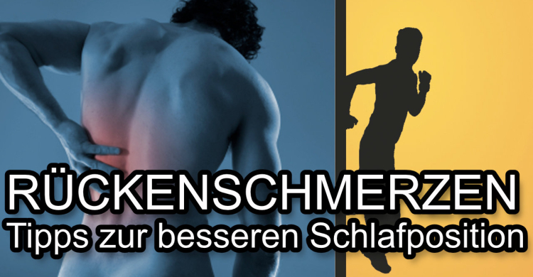 Rückenschmerzen beim Schlafen